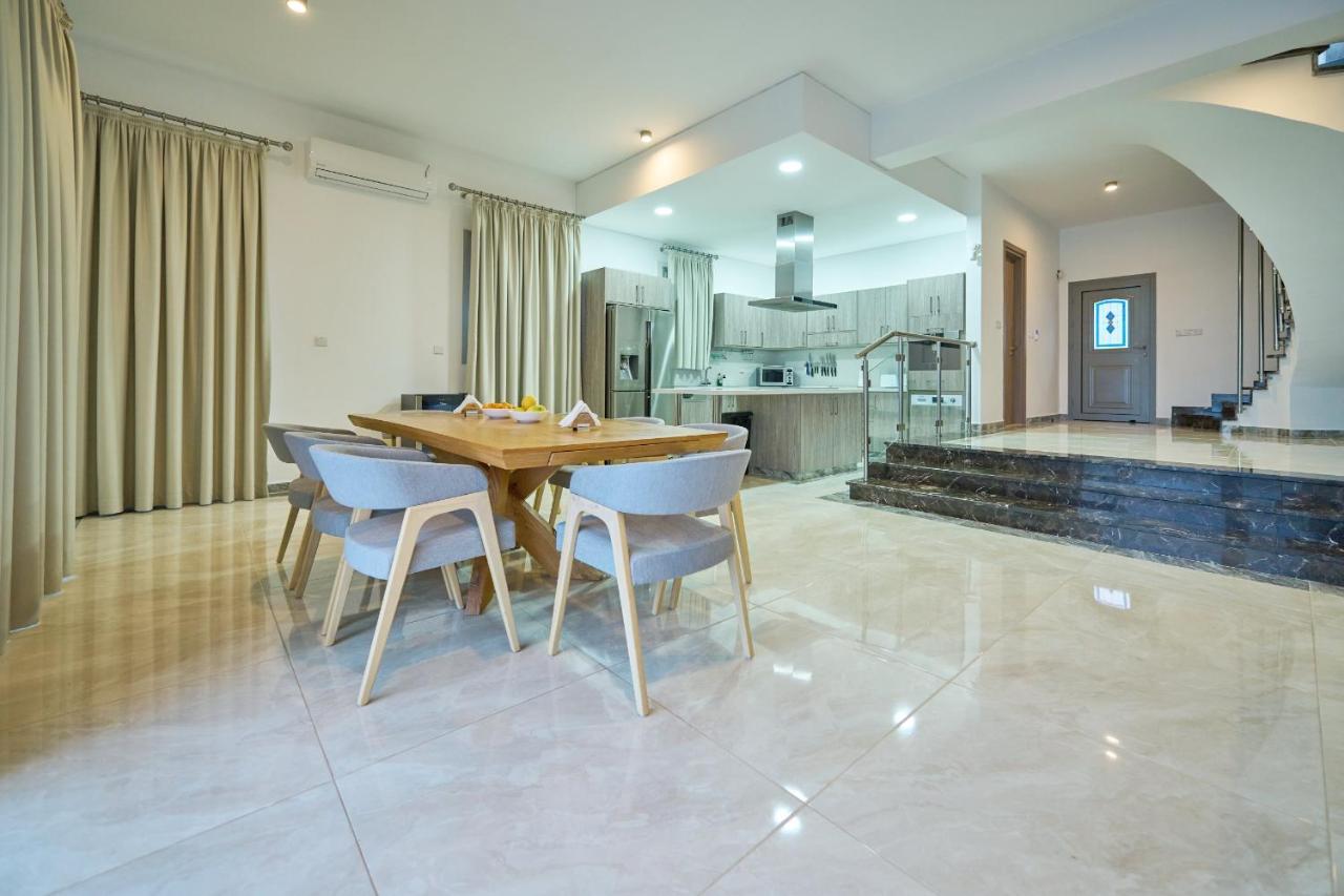 Paphos Olymp Luxury Villa D - Luxury Escape With Direct Beach Access And Unique Sunsets חדר תמונה