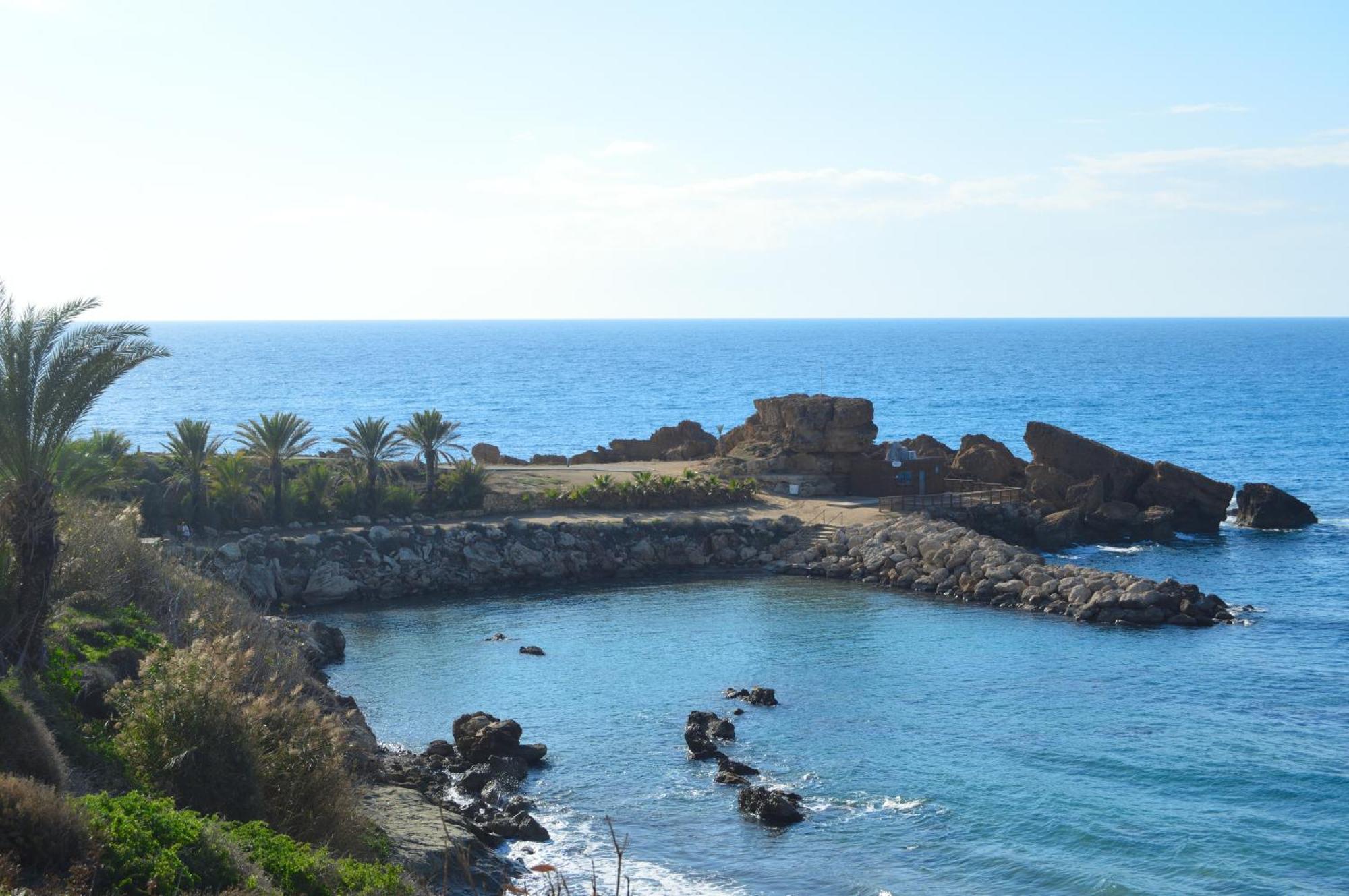 Paphos Olymp Luxury Villa D - Luxury Escape With Direct Beach Access And Unique Sunsets מראה חיצוני תמונה